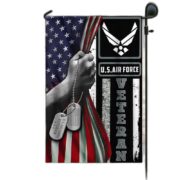 USAF - Air Force Veteran Flag DDD230695MT - Image 2
