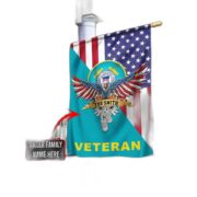 USCG - Coast Guard Veteran Flag NDT180605MH