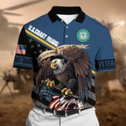 Premium Power American Veteran Power Polo Shirt NVT161003n - Image 5