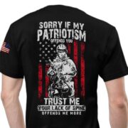 Premium America Veteran Patriostrism T-Shirt NVT241001 - Image 2