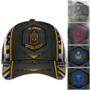 Unique Pesonalized Name, Rank Custom American Army Cap TVN131007