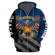 Premium Unique US Veteran Zip Hoodie PVC081001 - Image 4