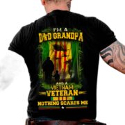 Being A Dad Grandpa And A Vietnam Veteran T-shirt TVN041102 - Image 3