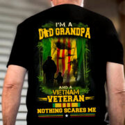 Being A Dad Grandpa And A Vietnam Veteran T-shirt TVN041102 - Image 2