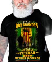 Being A Dad Grandpa And A Vietnam Veteran T-shirt TVN041102 - Image 4