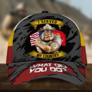 Unique Multiple US Military Services Veteran Cap PVC301001 - Image 2