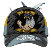Unique Multiple US Military Services Veteran Cap PVC301001 - Image 4