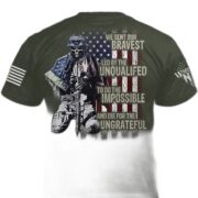 Multicolor My Time Is Not Over Veteran Best Choice T-shirt PVC040901 - Image 3