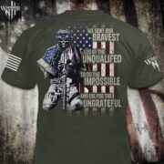 Multicolor My Time Is Not Over Veteran Best Choice T-shirt PVC040901 - Image 3