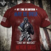 Unique Premium Veteran T-shirt PVC030902 - Image 5