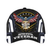 Navy Veteran Classic Cap Multicolored 3D Printed - Image 4