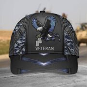 Premium Eagle Veteran Cap Camo Multicolor - Image 9