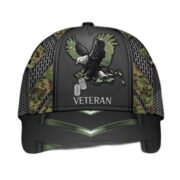 Premium Eagle Veteran Cap Camo Multicolor - Image 4