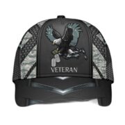 Premium Eagle Veteran Cap Camo Multicolor - Image 2
