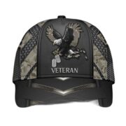 Premium Eagle Veteran Cap Camo Multicolor - Image 3