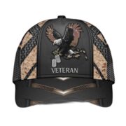 Premium Eagle Veteran Cap Camo Multicolor - Image 10
