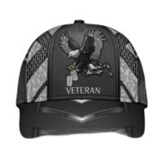 Premium Eagle Veteran Cap Camo Multicolor - Image 7