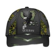 Premium Eagle Veteran Cap Camo Multicolor - Image 11
