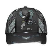 Premium Eagle Veteran Cap Camo Multicolor - Image 8