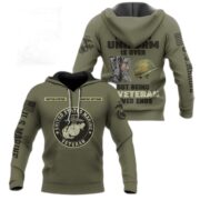 Premium Multiple US Military Services Veteran Hoodie PVC040101 - Image 4