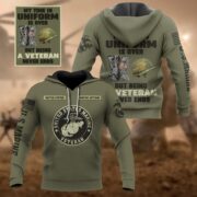 Premium Multiple US Military Services Veteran Hoodie PVC040101 - Image 4
