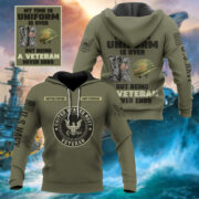 Premium Multiple US Military Services Veteran Hoodie PVC040101 - Image 5