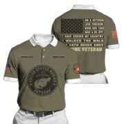 Premium Multiple US Military Services Veteran Polo PVC060102 - Image 4
