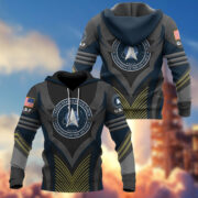 Premium Multiple US Military Services Veteran Hoodie PVC120101 - Image 7