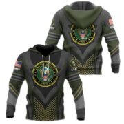 Premium Multiple US Military Services Veteran Hoodie PVC120101 - Image 3