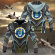 Premium Multiple US Military Services Veteran Hoodie PVC120101 - Image 2