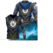 Premium Multiple US Military Services Veteran Hoodie PVC120101