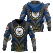 Premium Multiple US Military Services Veteran Hoodie PVC120101 - Image 6