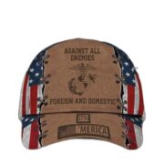 Premium Multiple US Military Services Veteran Cap TVN140103 - Image 4