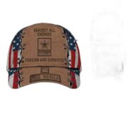 Premium Multiple US Military Services Veteran Cap TVN140103