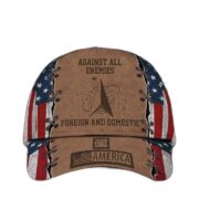 Premium Multiple US Military Services Veteran Cap TVN140103 - Image 6