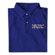 Multicolor Unique Vietnam Veteran Polo Shirt TVN170101 - Image 2