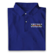 Multicolor Unique Vietnam Veteran Polo Shirt TVN170101 - Image 2