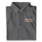 Multicolor Unique Vietnam Veteran Polo Shirt TVN170101 - Image 3