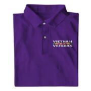 Multicolor Unique Vietnam Veteran Polo Shirt TVN170101 - Image 7