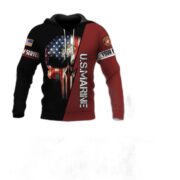 Personalised Premium The Punisher Veteran Hoodie TVN230101