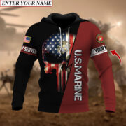 Personalised Premium The Punisher Veteran Hoodie TVN230101 - Image 7