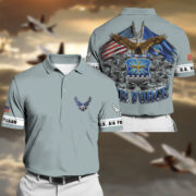 Premium Multiple US Military Services Veteran Polo Shirt PVC250101 - Image 2