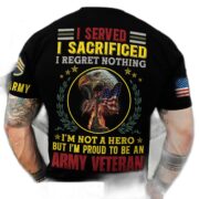 Premium Personalised Multiple US Military Services Veteran T-Shirt PVC090203 - Image 3