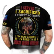 Premium Personalised Multiple US Military Services Veteran T-Shirt PVC090203 - Image 4