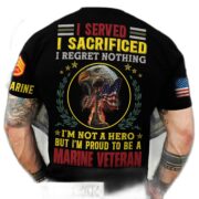Premium Personalised Multiple US Military Services Veteran T-Shirt PVC090203 - Image 5