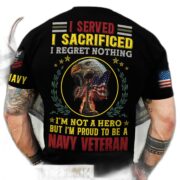 Premium Personalised Multiple US Military Services Veteran T-Shirt PVC090203 - Image 6
