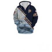 Premium U.S. Navy Veteran Zip Hoodie PVC140205