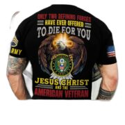 Premium Personalised Only Two Defining Forces Have Ever Offered To Die For You T-Shirt PVC240203