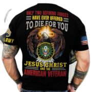 Premium Personalised Only Two Defining Forces Have Ever Offered To Die For You T-Shirt PVC240203 - Image 2