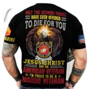 Premium Personalised Only Two Defining Forces Have Ever Offered To Die For You T-Shirt PVC240203 - Image 4